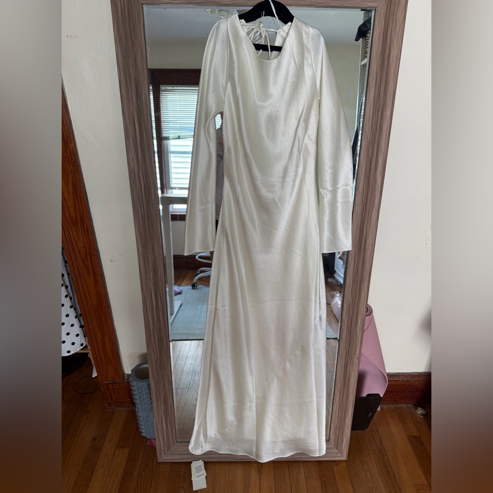 NWT A&F Women's Long-Sleeve Cowl
Back Maxi Dress